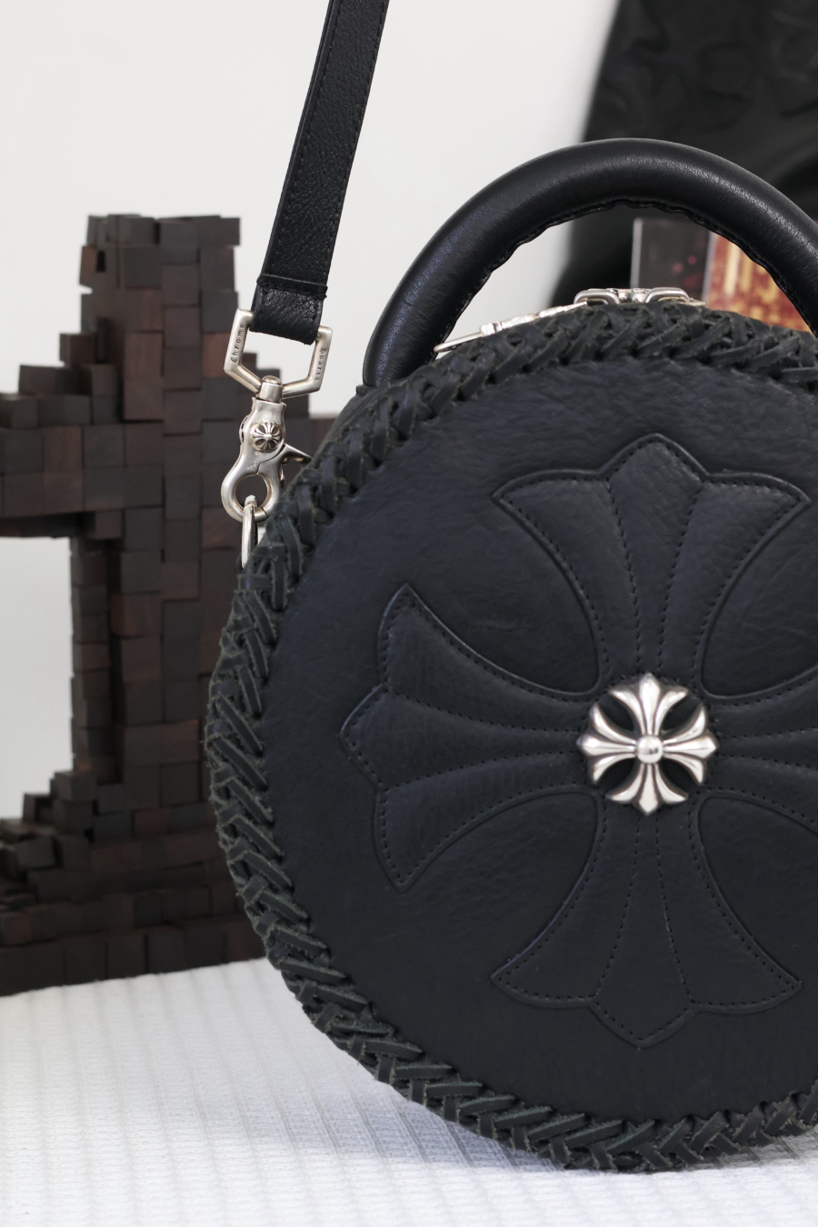 Chrome Hearts Blumoon Baby Round Bag 크롬하츠 블루문 베이비 원형 백 18