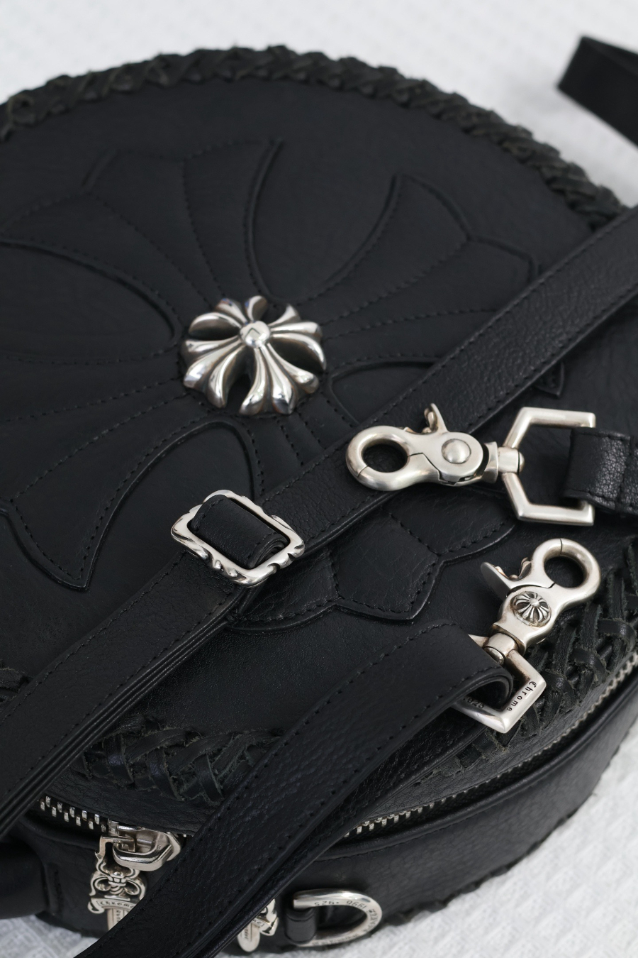 Chrome Hearts Blumoon Baby Round Bag 크롬하츠 블루문 베이비 원형 백 22