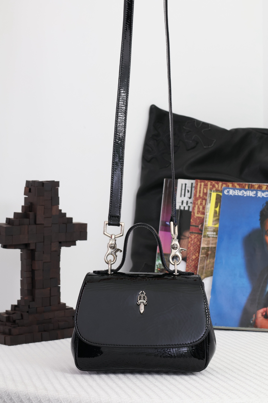 Chrome Hearts Pihanna Mini Bag 크롬하츠 피한나 미니 핸드백 10