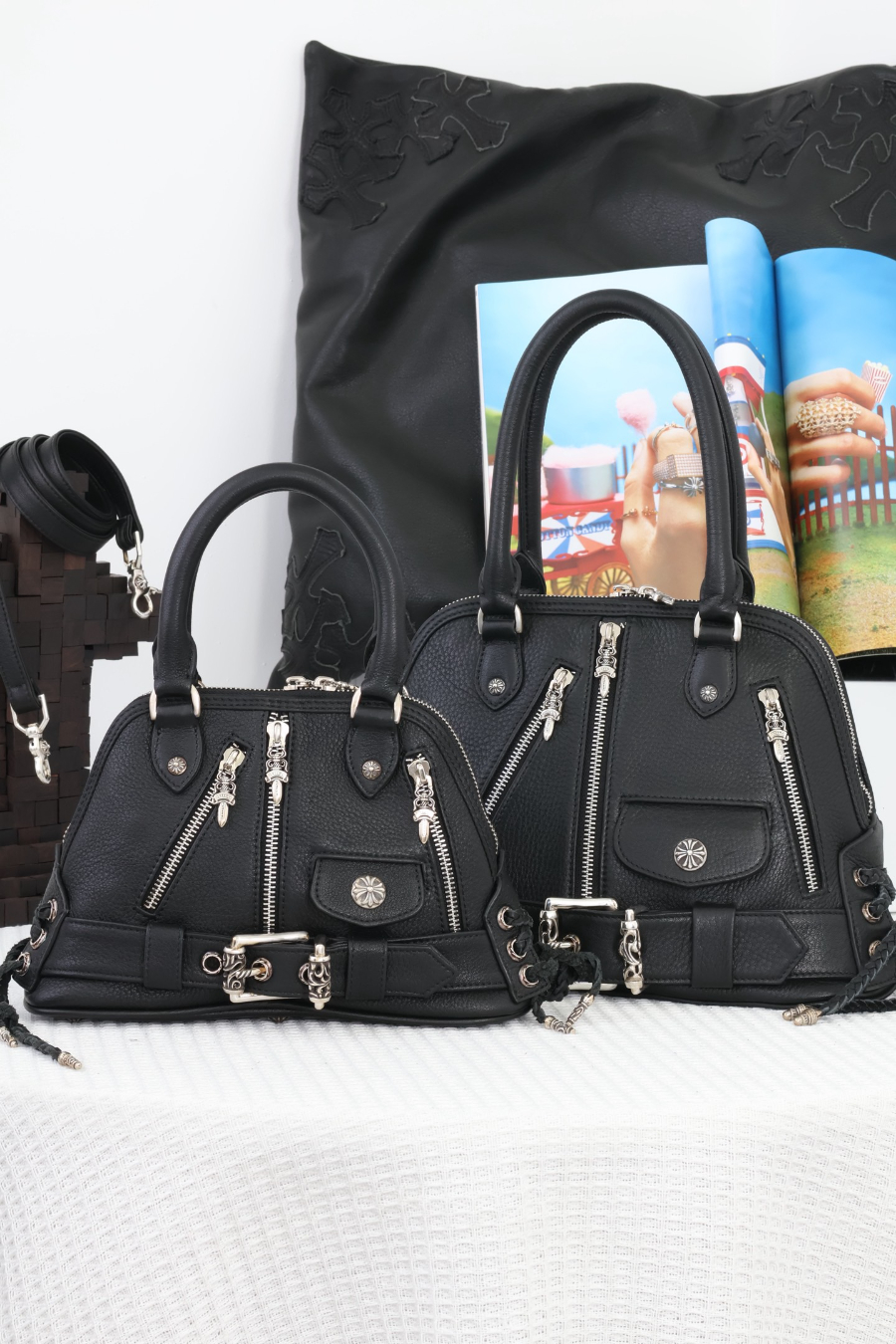 Chrome Hearts Modean Motorcycle Shell Bag 크롬하츠 모디안 모터사이클 쉘 백 11