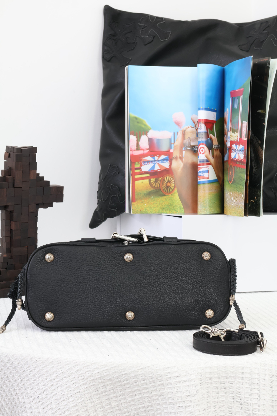 Chrome Hearts Modean Motorcycle Shell Bag 크롬하츠 모디안 모터사이클 쉘 백 17