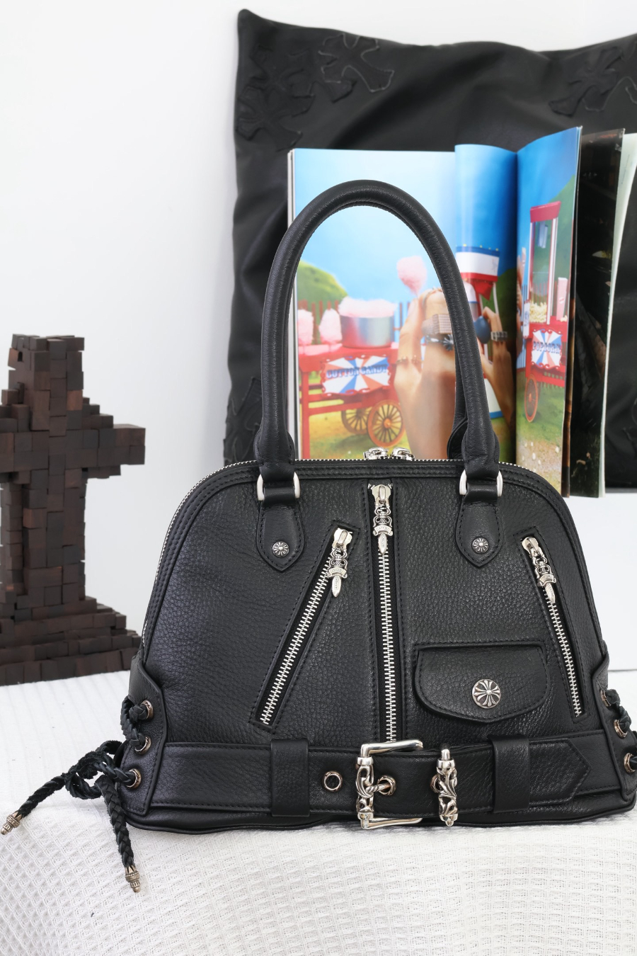 Chrome Hearts Modean Motorcycle Shell Bag 크롬하츠 모디안 모터사이클 쉘 백 19