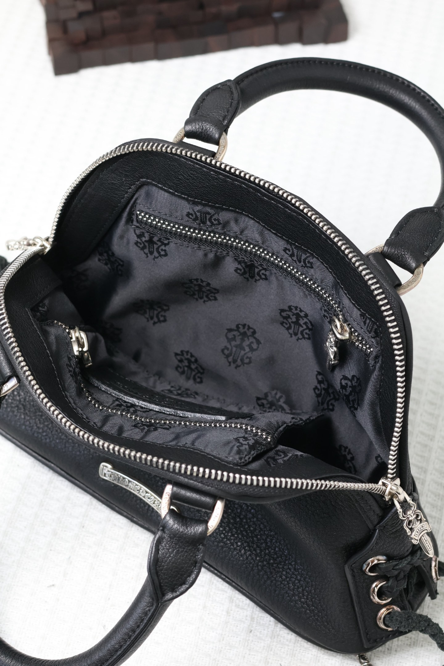 Chrome Hearts Modean Mini Motorcycle Shell Bag 크롬하츠 모디안 미니 모터사이클 쉘 백 28