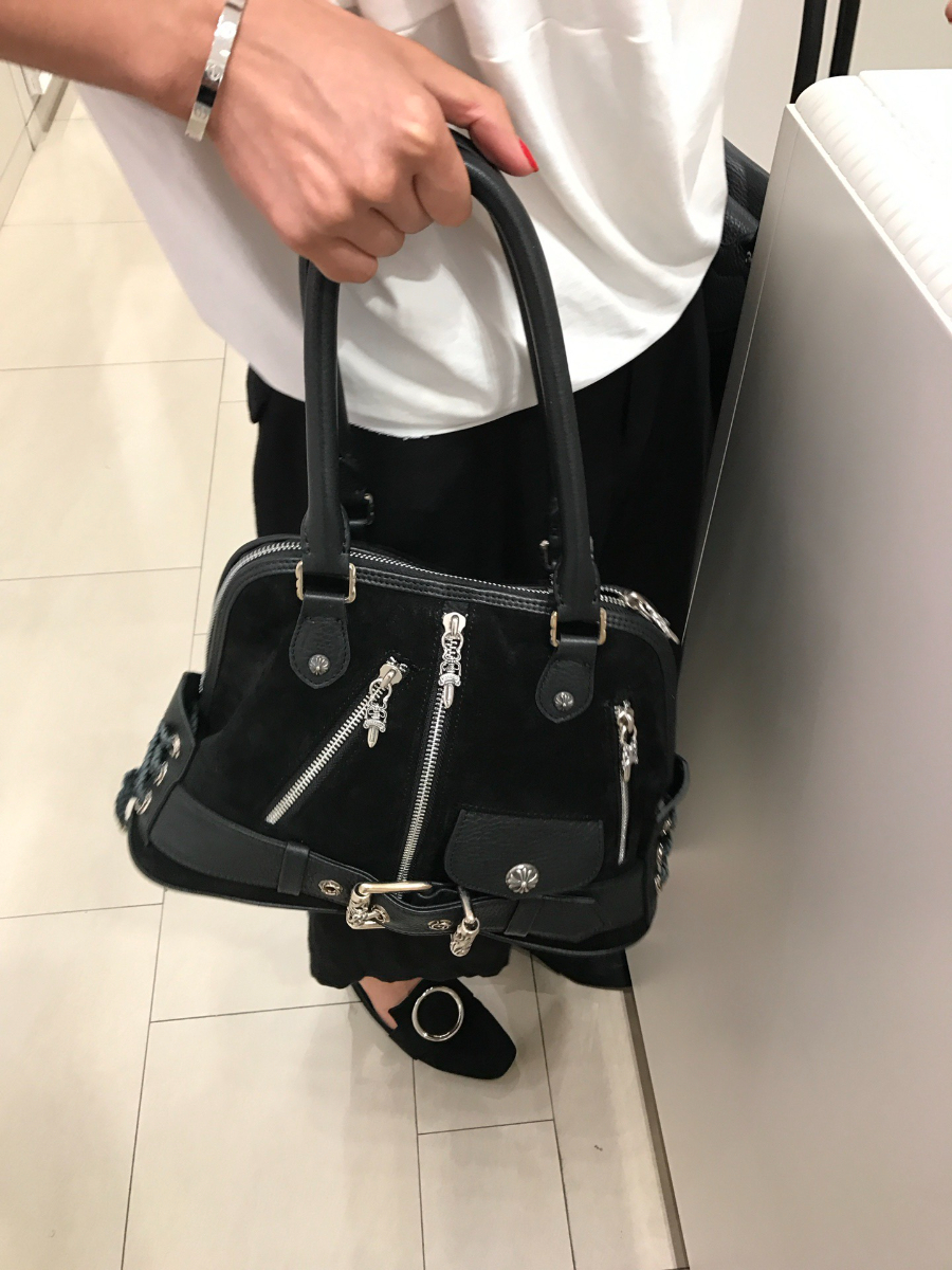 Chrome Hearts Modean Motorcycle Shell Bag (Suede Mix) 크롬하츠 모디안 모터사이클 쉘 백 스웨이드 믹스 4