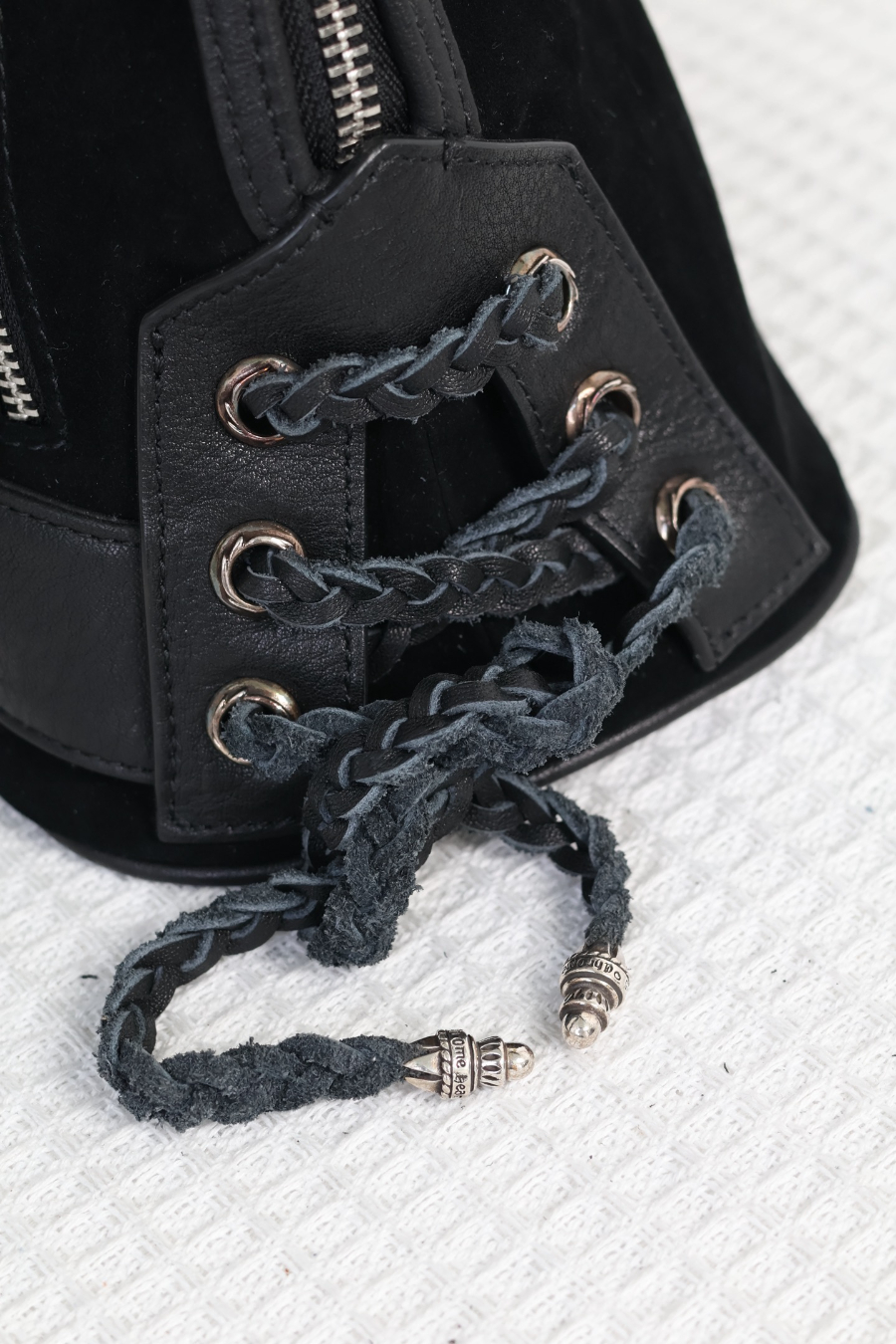 Chrome Hearts Modean Motorcycle Shell Bag (Suede Mix) 크롬하츠 모디안 모터사이클 쉘 백 스웨이드 믹스 25