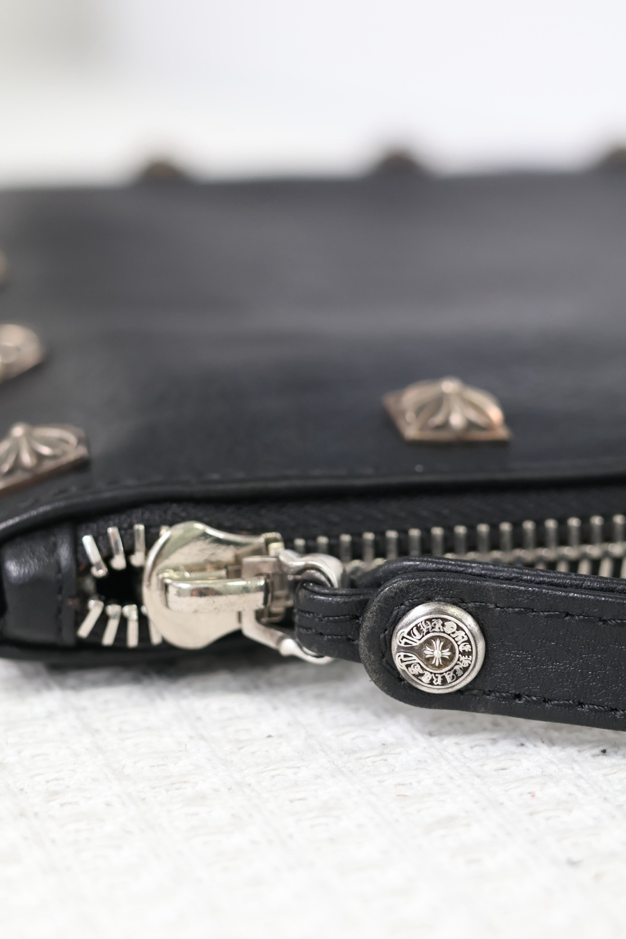 Chrome Hearts Square Stud Clutch Bag 크롬하츠 사방 스터드 클러치 백 16
