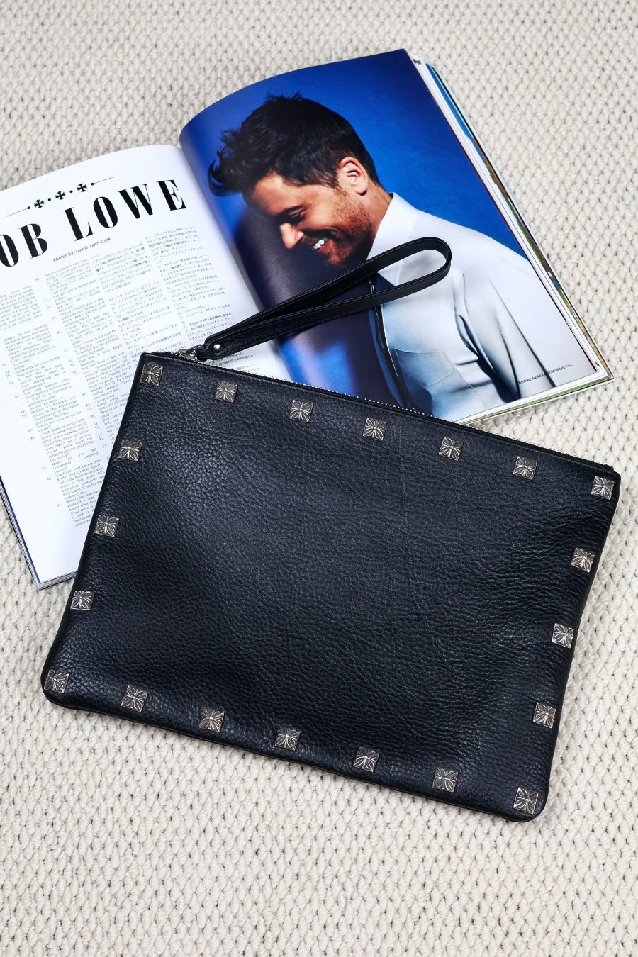 Chrome Hearts Square Stud Clutch Bag 크롬하츠 사방 스터드 클러치 백 24