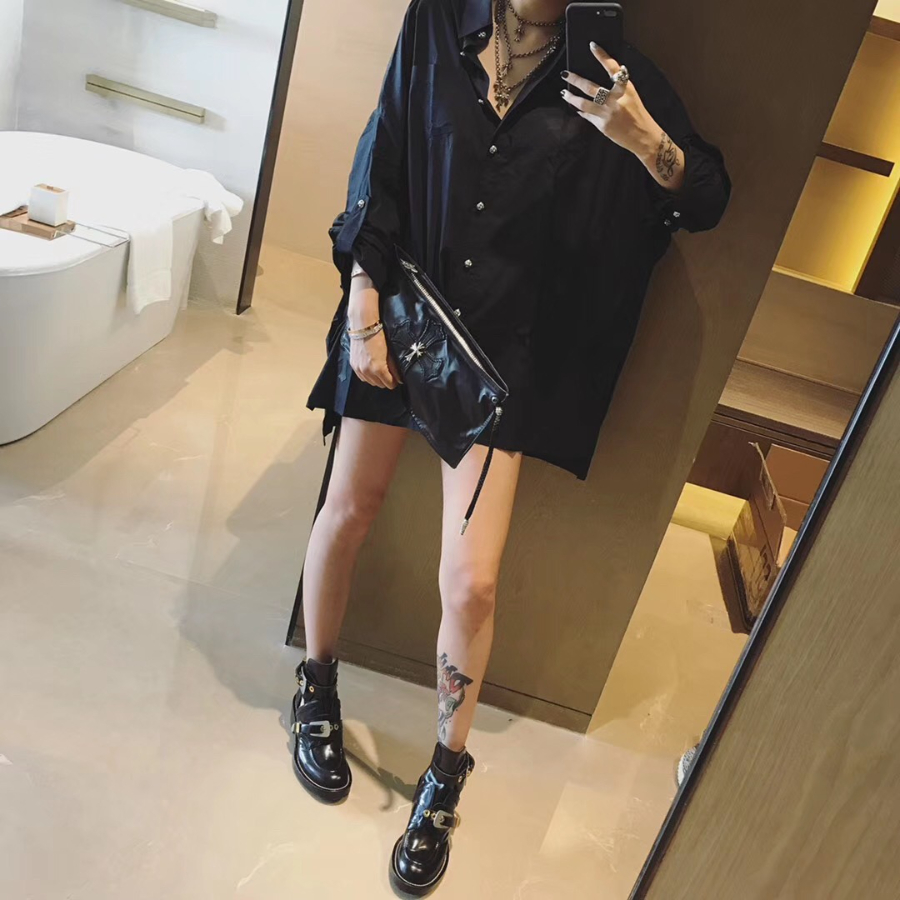 Chrome Hearts Cross Leather Clutch 크롬하츠 십자가 레더 클러치 2