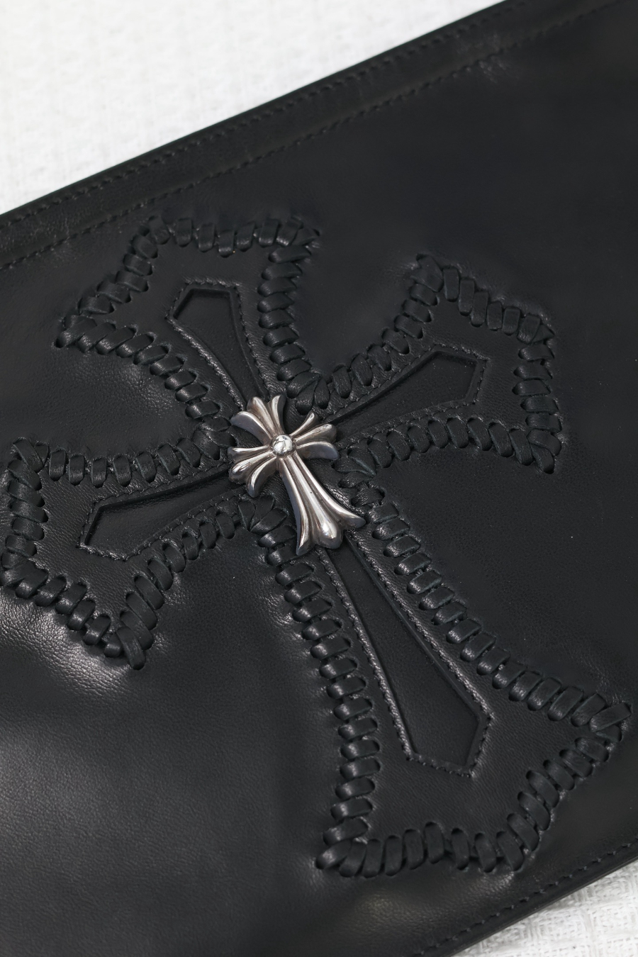Chrome Hearts Cross Leather Clutch 크롬하츠 십자가 레더 클러치 17