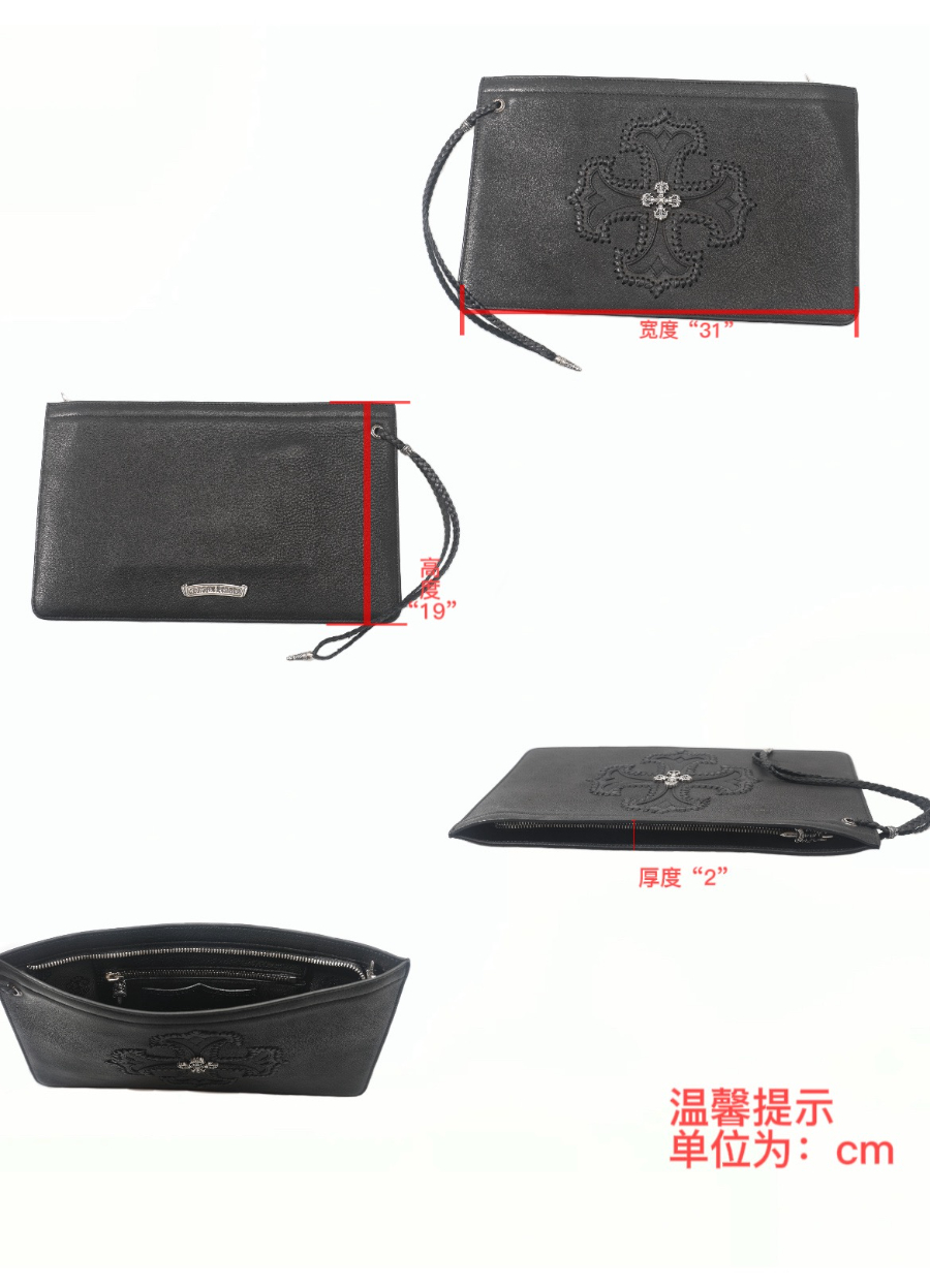 Chrome Hearts Cross Embossed Clutch 크롬하츠 십자 엠보싱 클러치 20