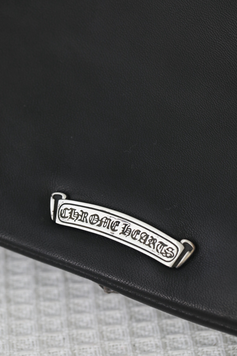 Chrome Hearts Crash Studded Lambskin Clutch 크롬하츠 크래시 원라인 스터드 클러치 23