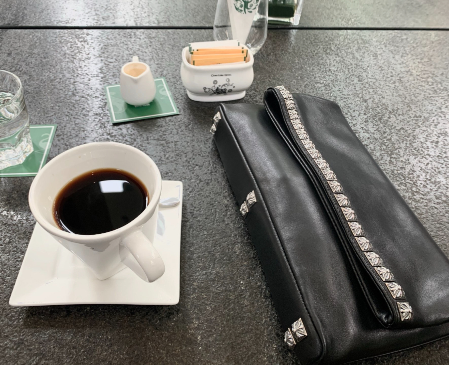 Chrome Hearts Crash Studded Lambskin Clutch 크롬하츠 크래시 원라인 스터드 클러치 26