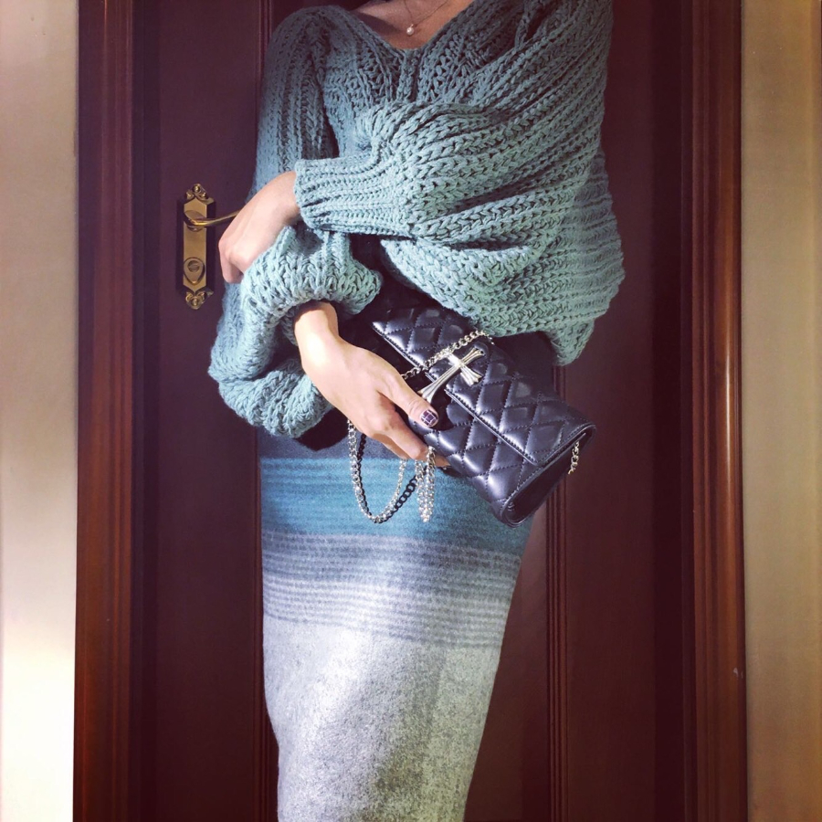 Chrome Hearts Quilted Cross Chain Clutch 크롬하츠 십자 퀼팅 체인 클러치 8