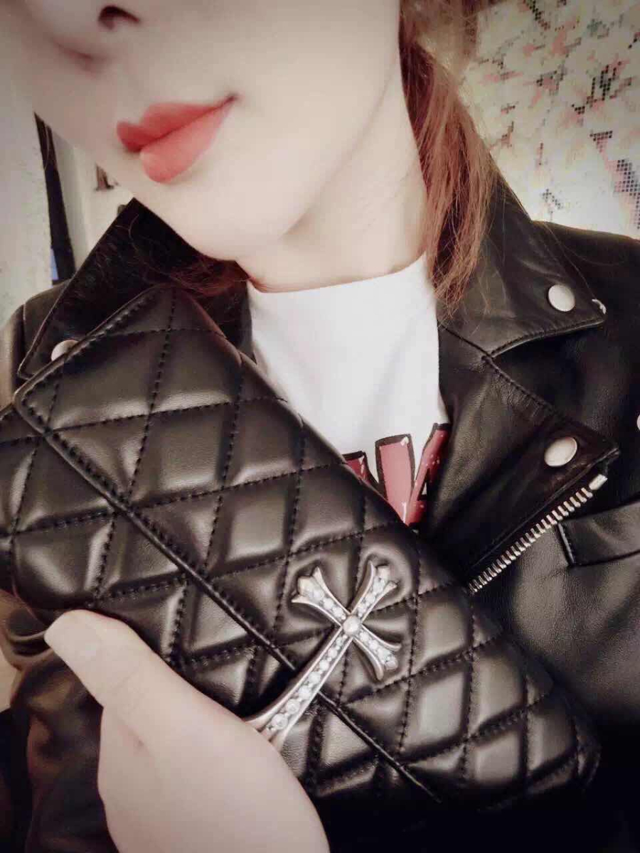 Chrome Hearts Quilted Cross Chain Clutch 크롬하츠 퀼팅 크로스 체인 클러치 8