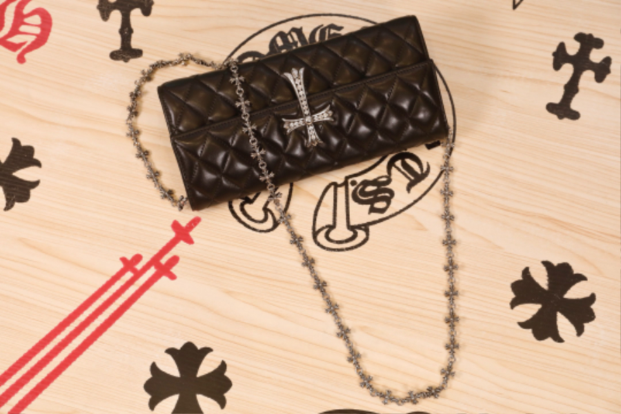Chrome Hearts Quilted Cross Chain Clutch 크롬하츠 퀼팅 크로스 체인 클러치 29
