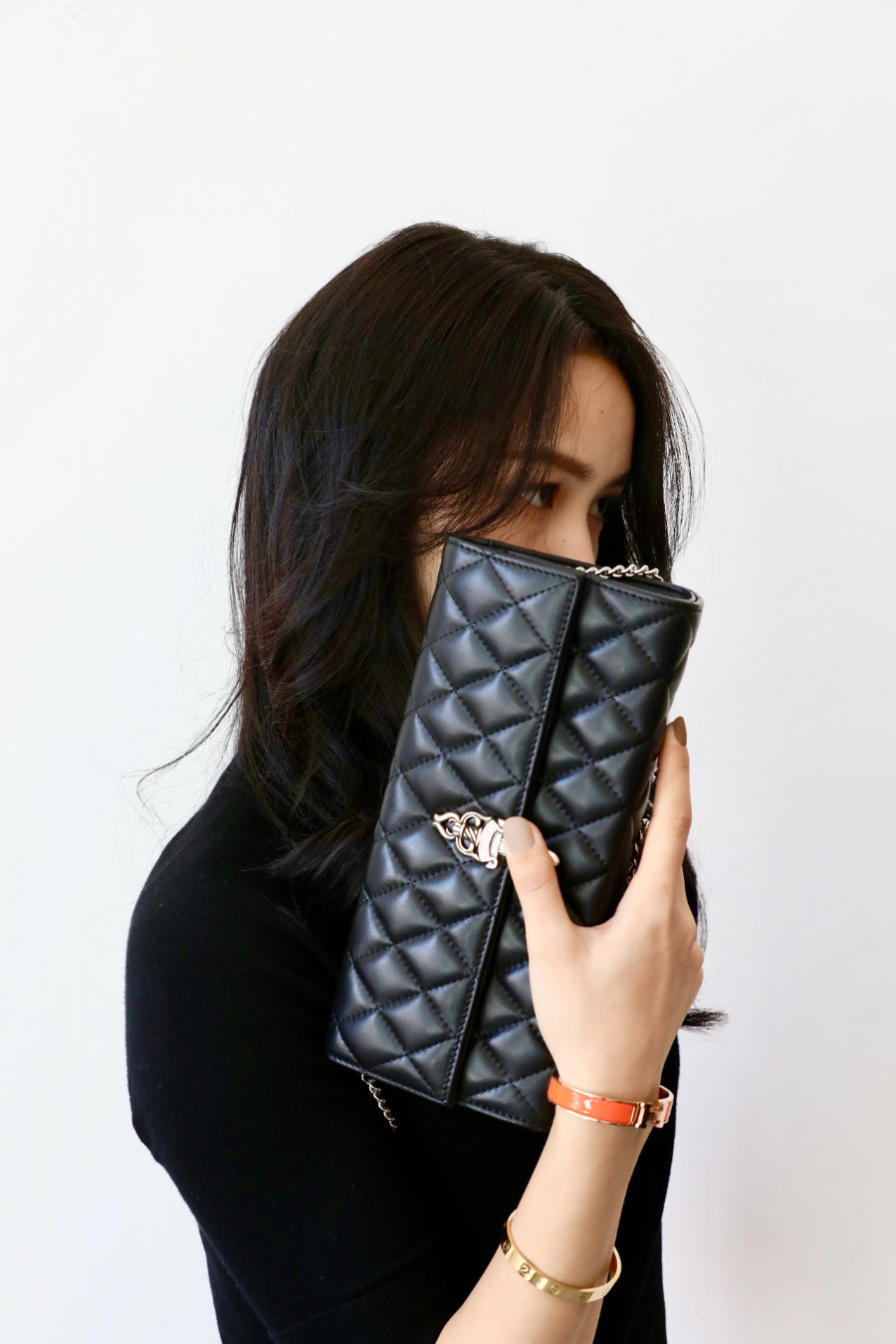 Chrome Hearts Quilted Dagger Chain Clutch 크롬하츠 퀼팅 대거 체인 클러치 1