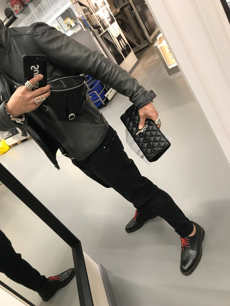 Chrome Hearts Quilted Dagger Chain Clutch 크롬하츠 퀼팅 대거 체인 클러치 4