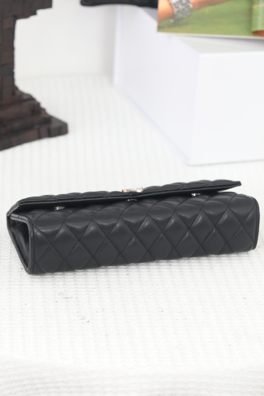 Chrome Hearts Quilted Dagger Chain Clutch 크롬하츠 퀼팅 대거 체인 클러치 14