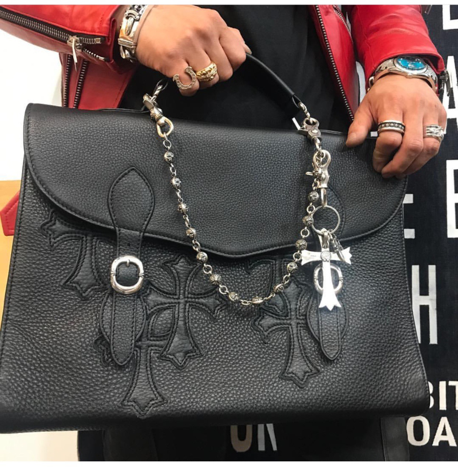 Chrome Hearts Double Dagger Briefcase 크롬하츠 더블 대거 브리프케이스 3