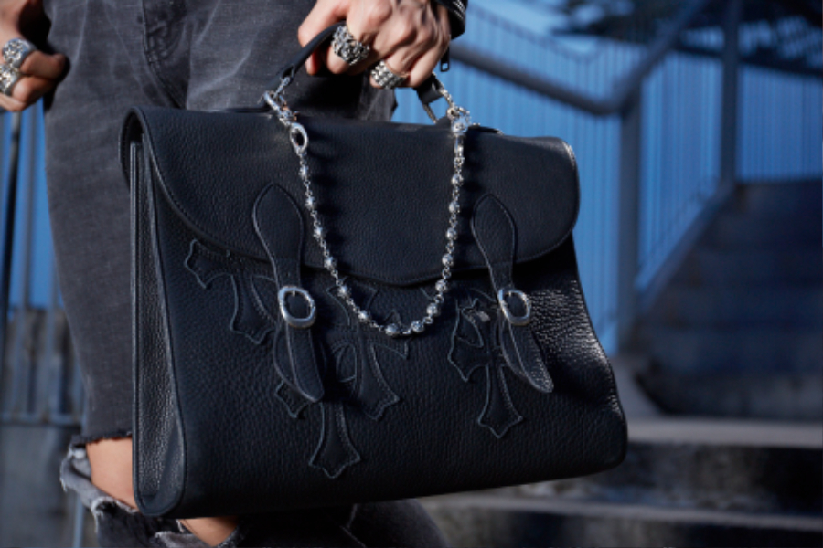 Chrome Hearts Double Dagger Briefcase 크롬하츠 더블 대거 브리프케이스 5