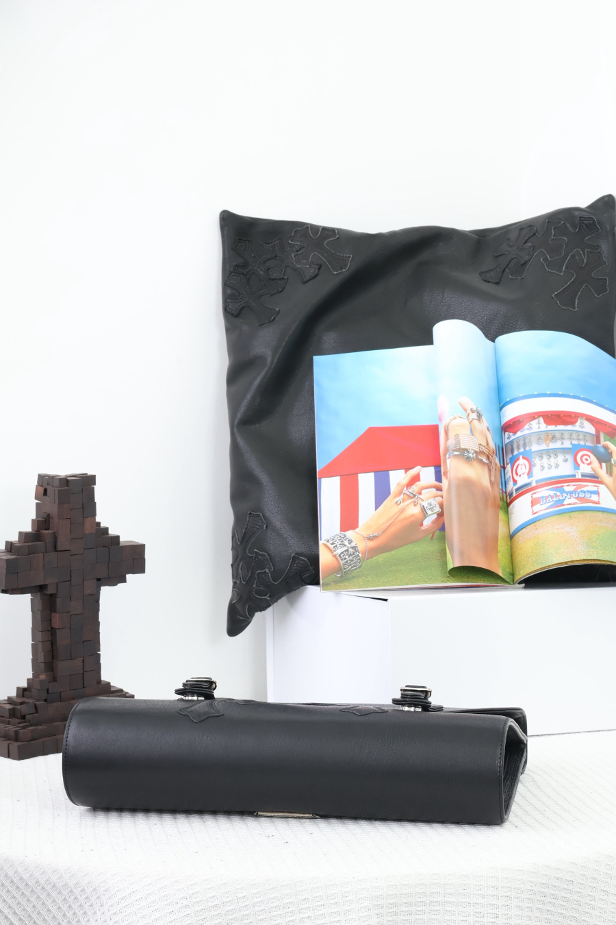 Chrome Hearts Double Dagger Briefcase 크롬하츠 더블 대거 브리프케이스 15