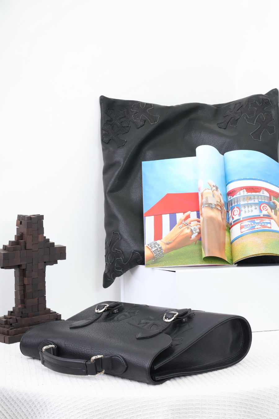 Chrome Hearts Double Dagger Briefcase 크롬하츠 더블 대거 브리프케이스 16