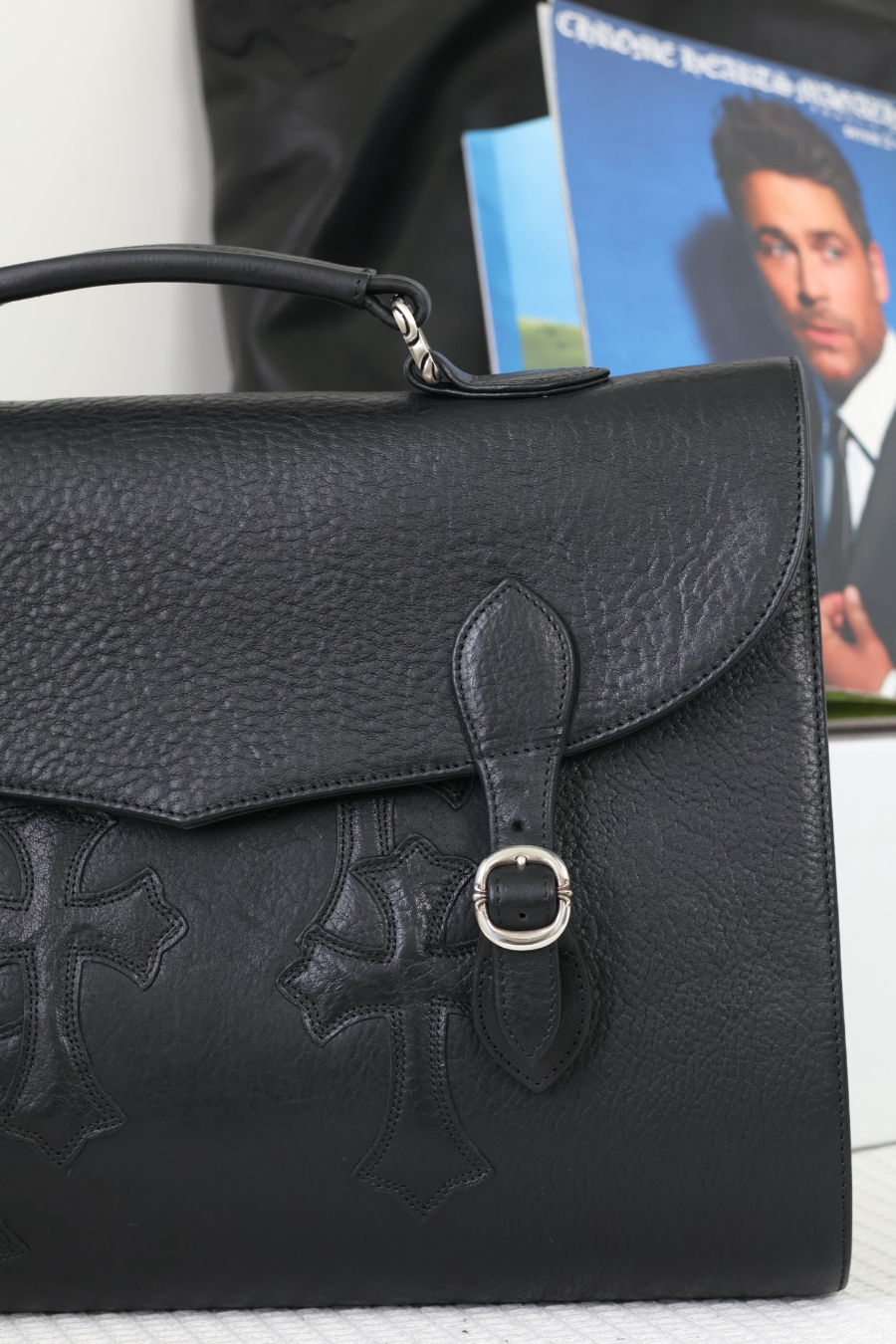 Chrome Hearts Double Dagger Briefcase 크롬하츠 더블 대거 브리프케이스 21