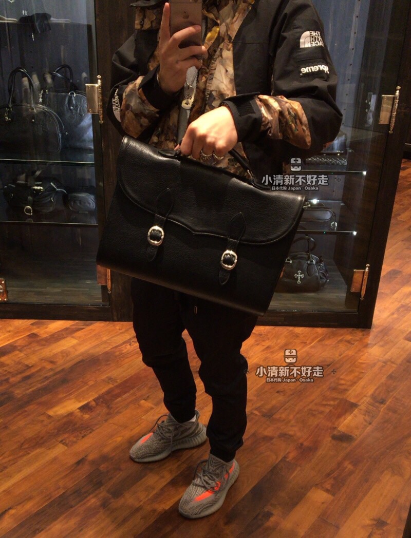 Chrome Hearts Double Buckle Briefcase 크롬하츠 더블 버클 브리프케이스 2