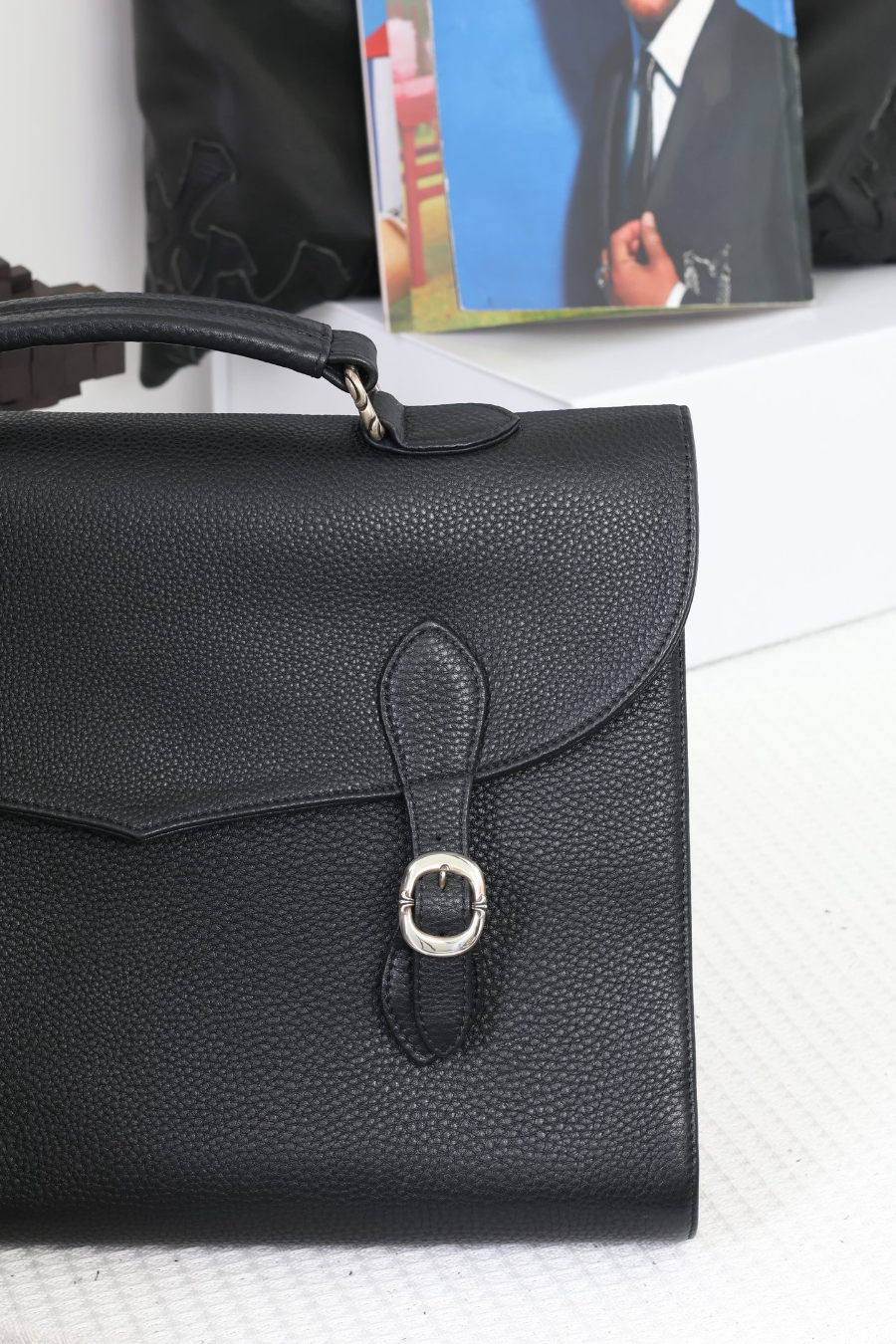 Chrome Hearts Double Buckle Briefcase 크롬하츠 더블 버클 브리프케이스 20