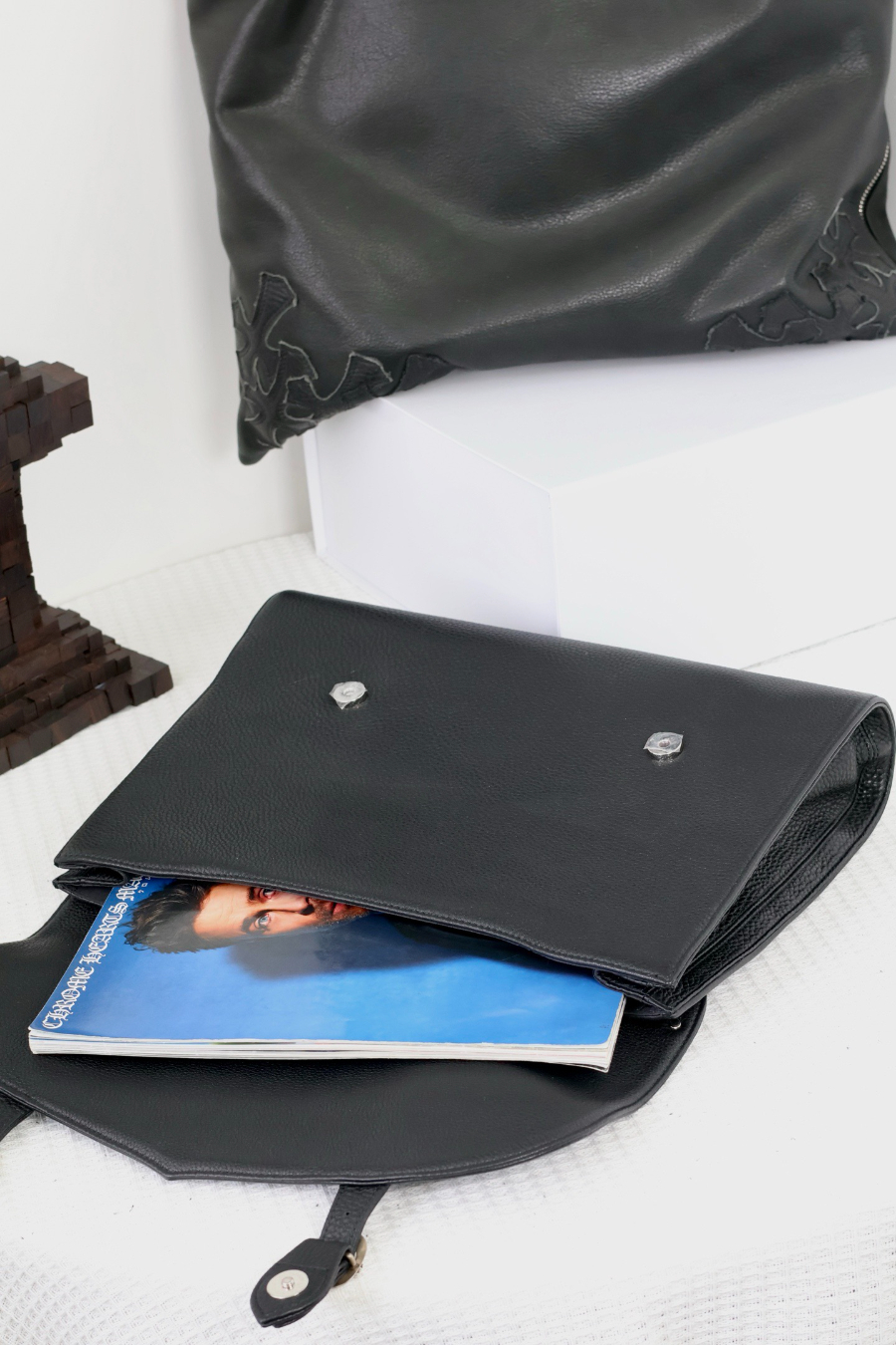 Chrome Hearts Double Buckle Briefcase 크롬하츠 더블 버클 브리프케이스 26