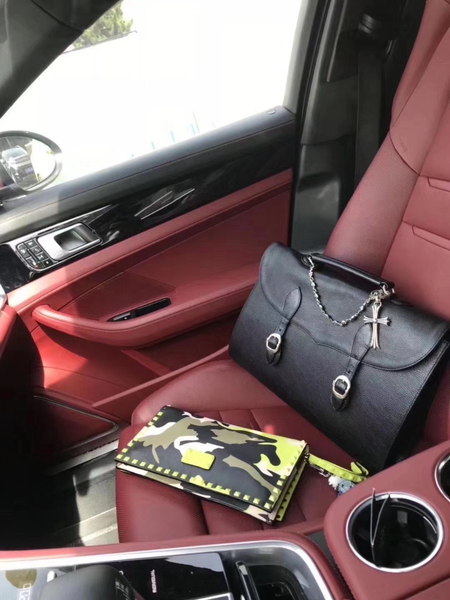 Chrome Hearts Double Buckle Briefcase 크롬하츠 더블 버클 브리프케이스 28