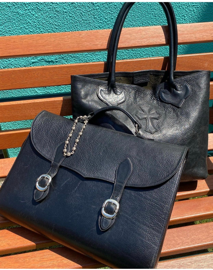 Chrome Hearts Double Buckle Briefcase 크롬하츠 더블 버클 브리프케이스 29