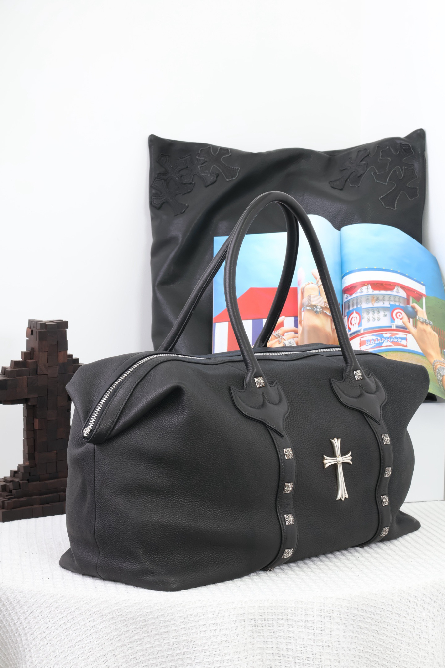 Chrome Hearts Square Cross Travel Bag 크롬하츠 스퀘어 크로스 트래블 백 14