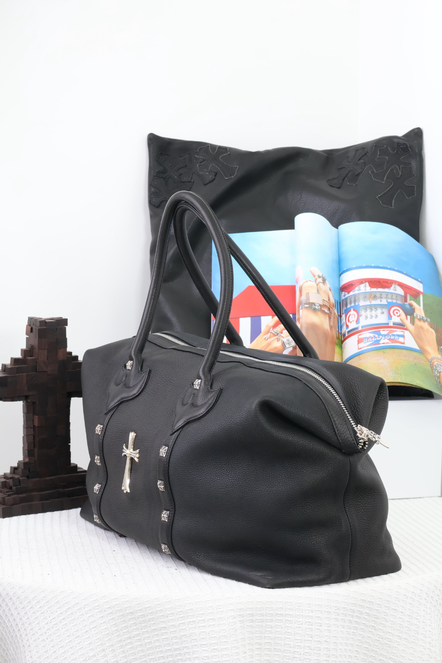 Chrome Hearts Square Cross Travel Bag 크롬하츠 스퀘어 크로스 트래블 백 15