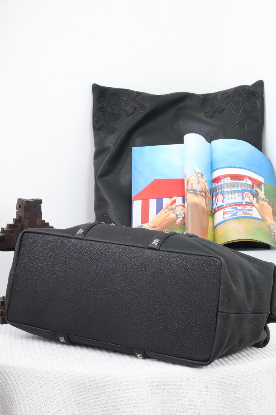 Chrome Hearts Square Cross Travel Bag 크롬하츠 스퀘어 크로스 트래블 백 18