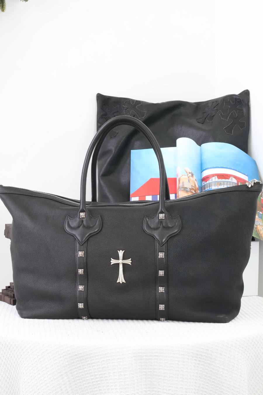 Chrome Hearts Square Cross Travel Bag 크롬하츠 스퀘어 크로스 트래블 백 19