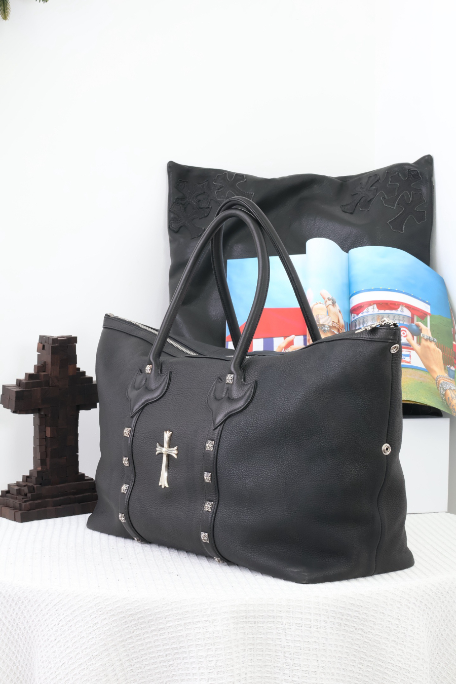 Chrome Hearts Square Cross Travel Bag 크롬하츠 스퀘어 크로스 트래블 백 20