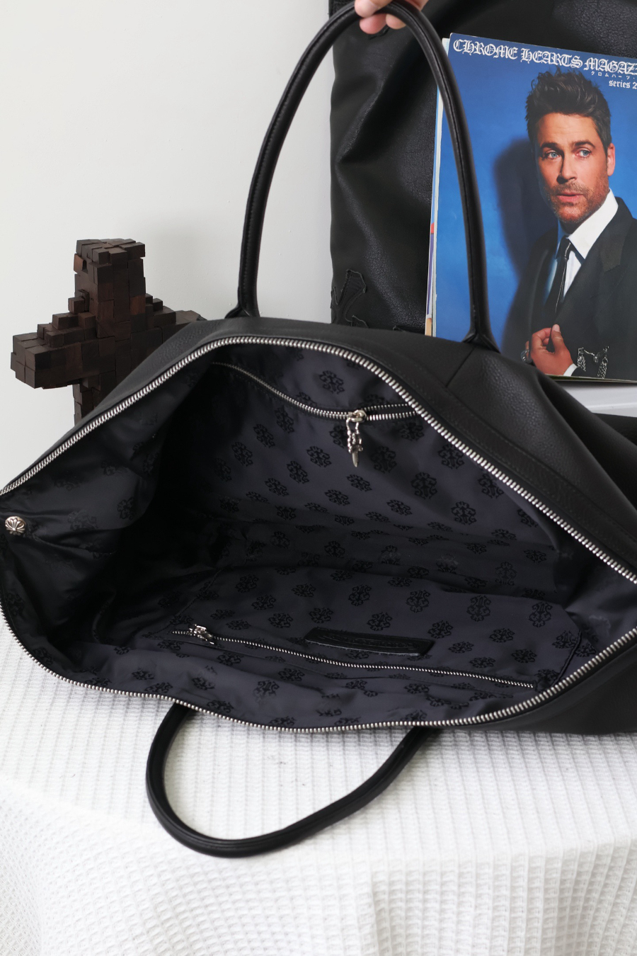 Chrome Hearts Square Cross Travel Bag 크롬하츠 스퀘어 크로스 트래블 백 28