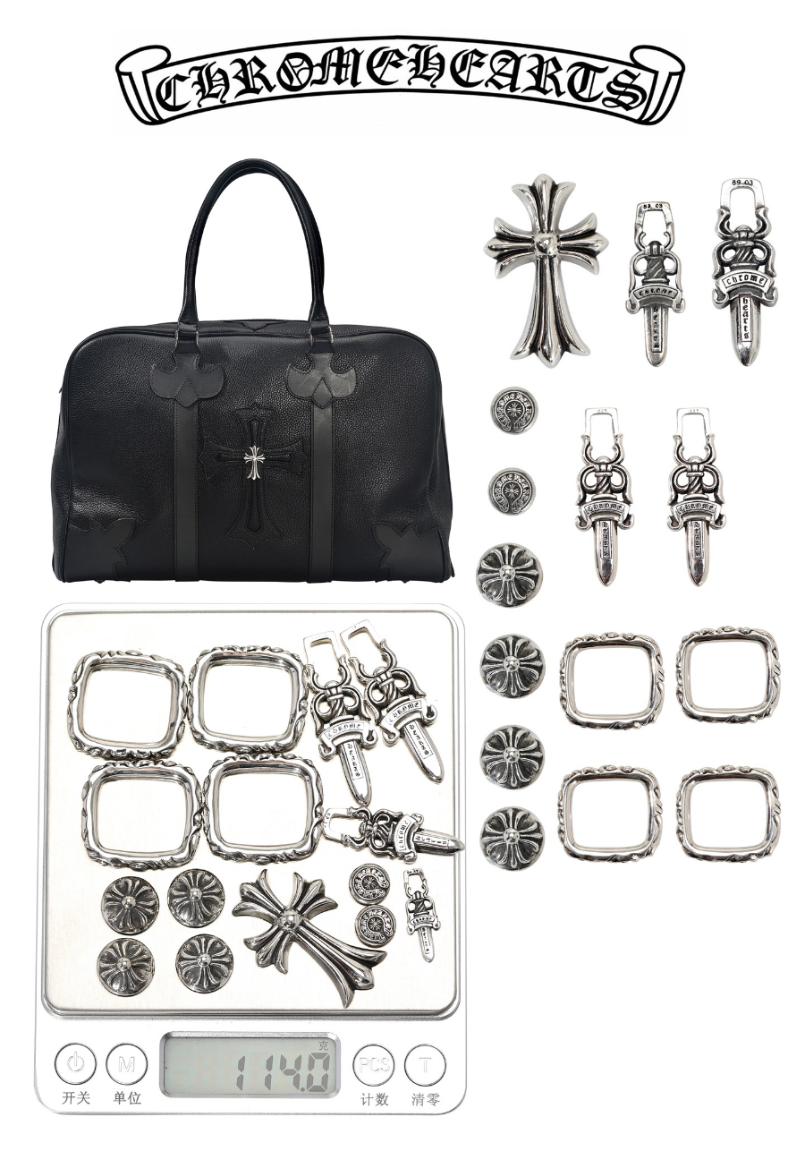 Chrome Hearts Cross Weekender Bag 크롬하츠 크로스 위켄더 백 16