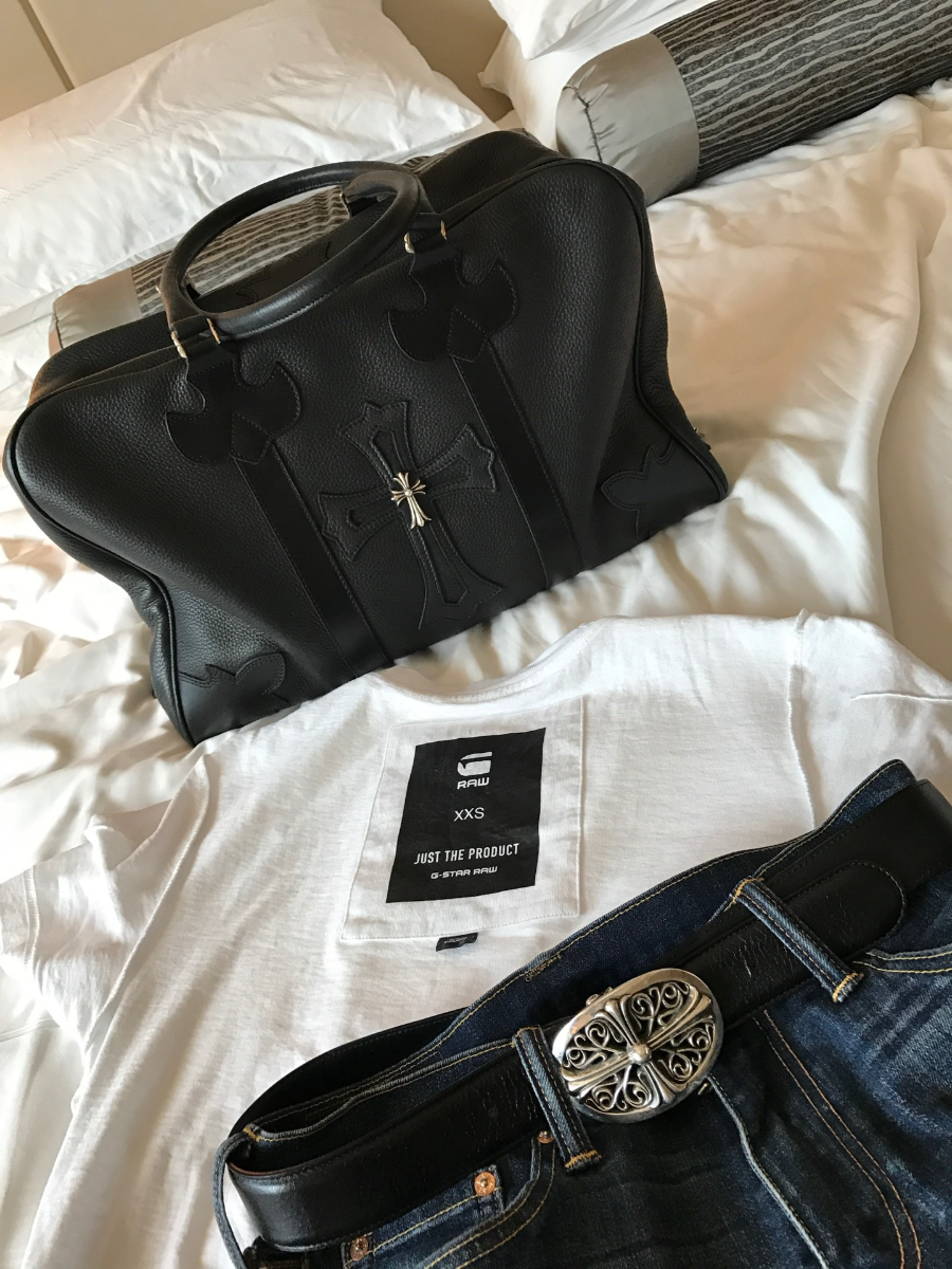 Chrome Hearts Cross Weekender Bag 크롬하츠 크로스 위켄더 백 26