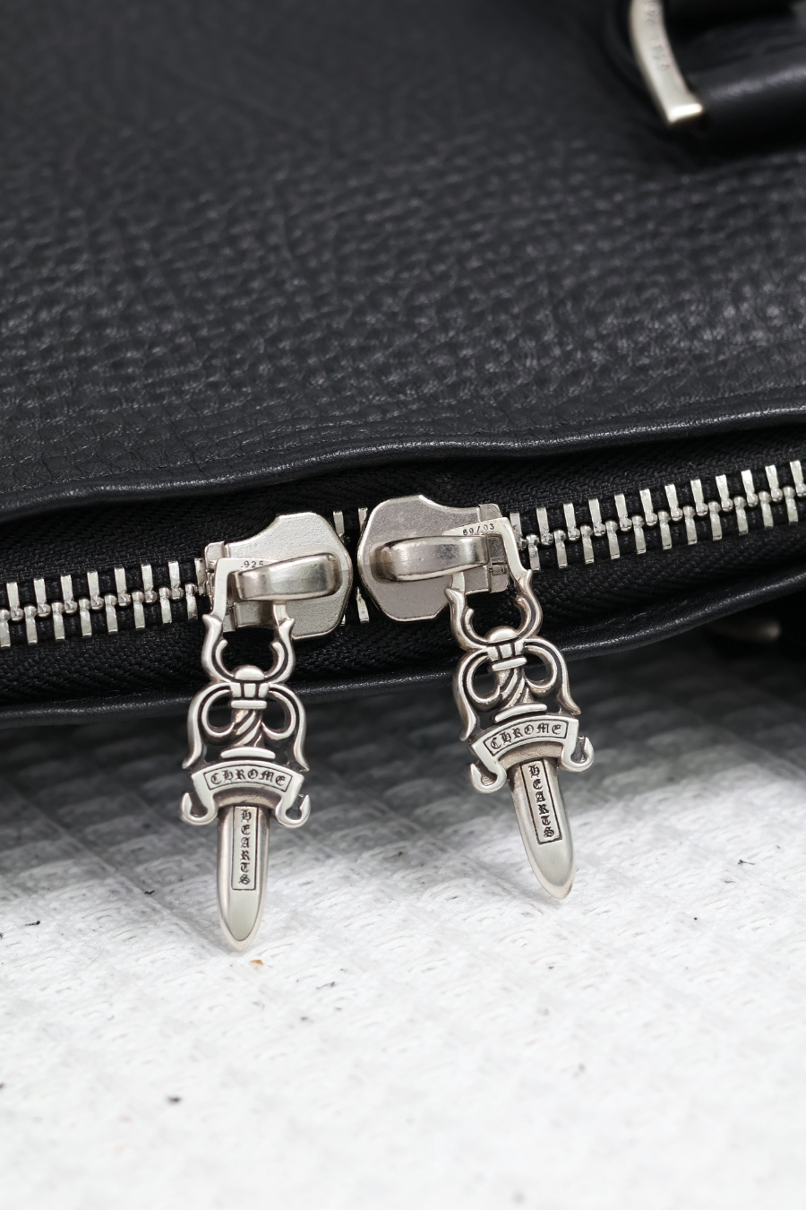 Chrome Hearts Zipper Cross Travel Bag 크롬하츠 십자가 지퍼 트래블 백 17