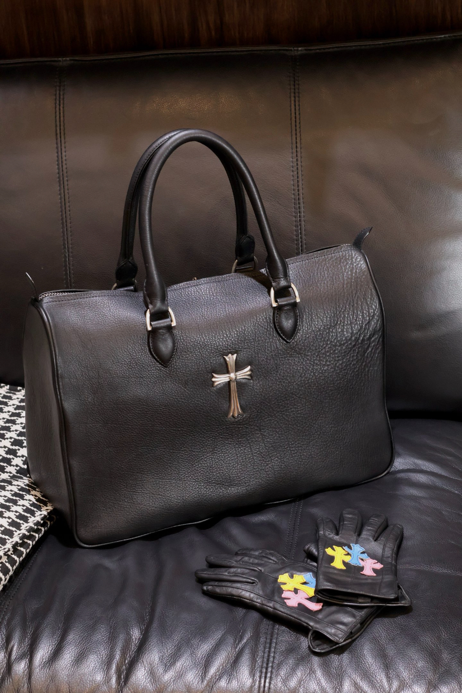 Chrome Hearts Zipper Cross Travel Bag 크롬하츠 십자가 지퍼 트래블 백 23
