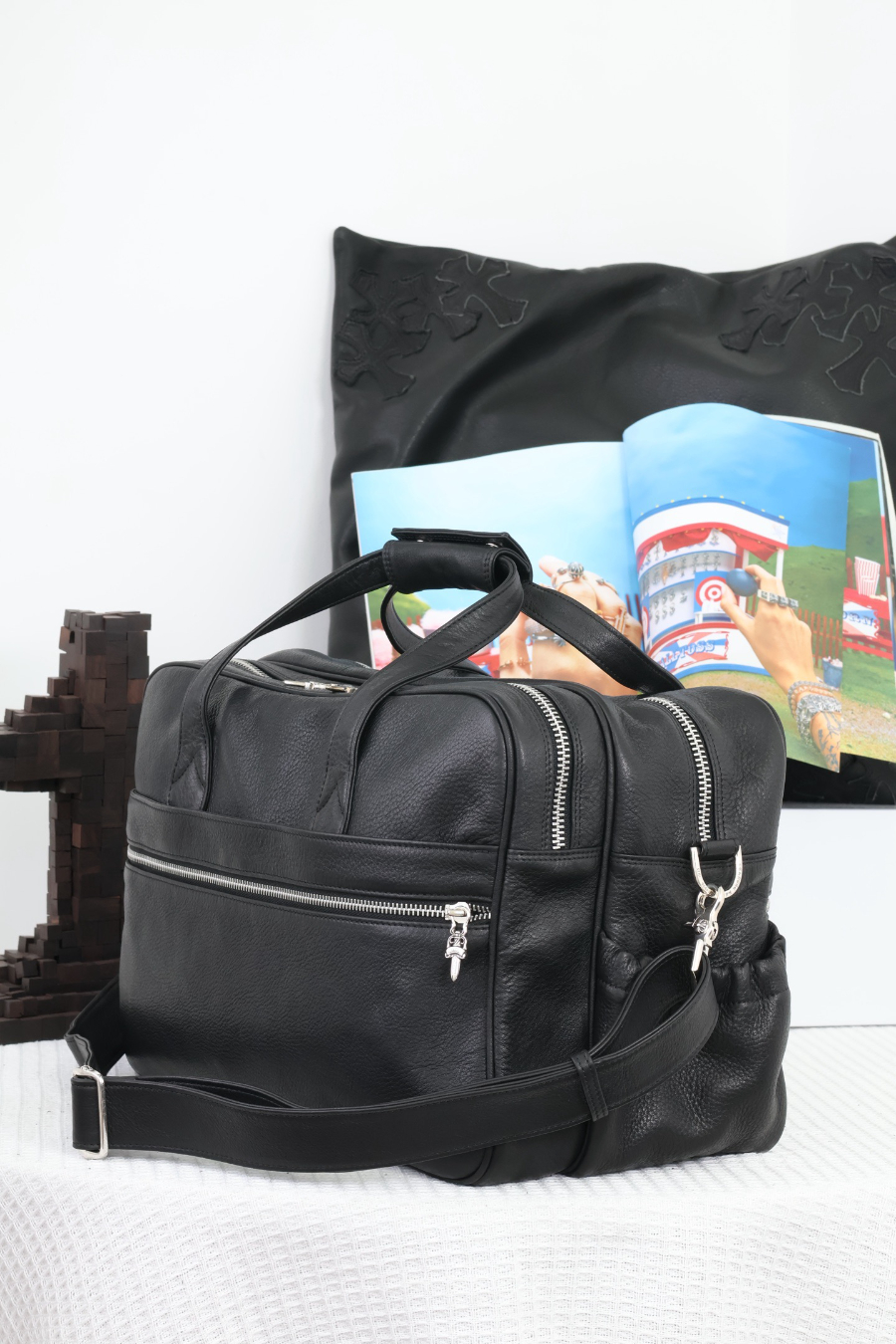 Chrome Hearts Business Travel Laptop Bag 크롬하츠 비즈니스 트래블 노트북 백 13