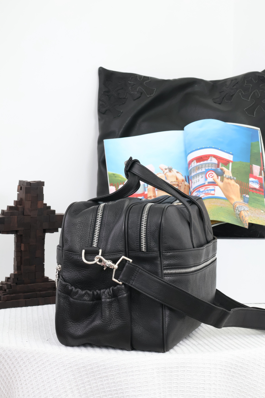 Chrome Hearts Business Travel Laptop Bag 크롬하츠 비즈니스 트래블 노트북 백 14