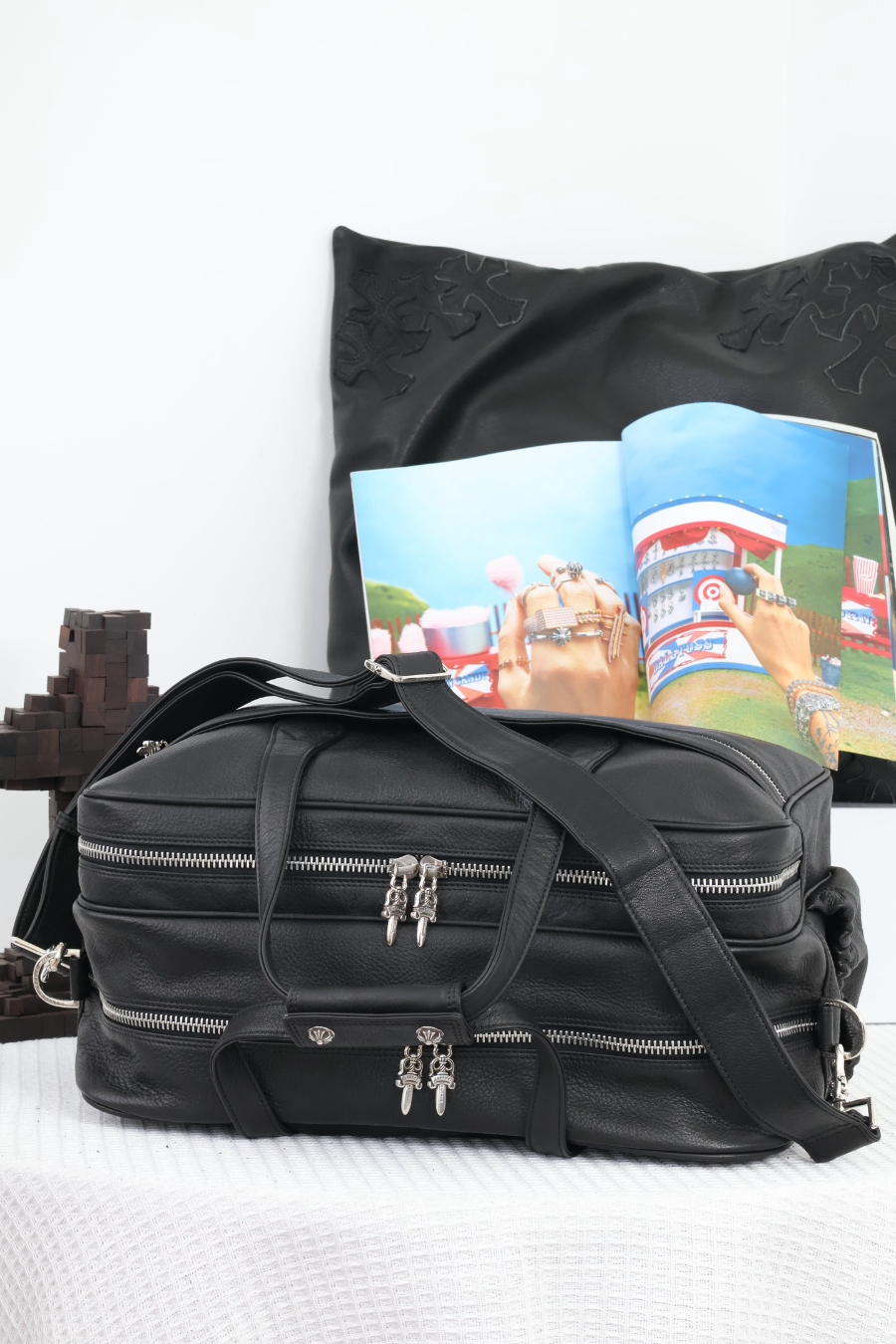 Chrome Hearts Business Travel Laptop Bag 크롬하츠 비즈니스 트래블 노트북 백 16