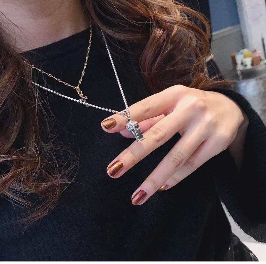 Chrome Hearts Mini Whistle Pendant 크롬하츠 미니 휘슬 펜던트 5