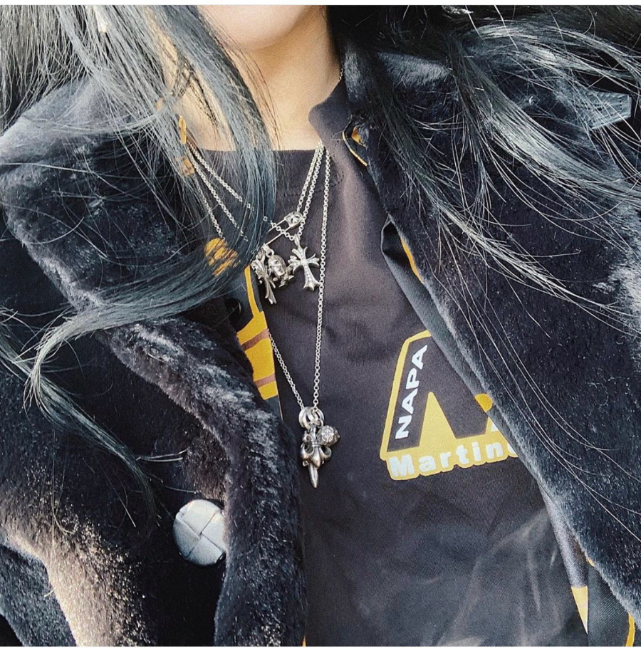 Chrome Hearts Cross Ball Pendant 크롬하츠 십자 볼 펜던트 1