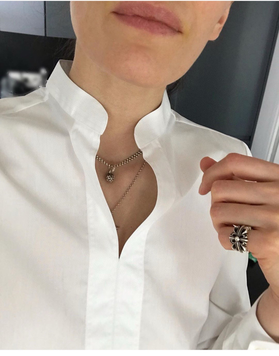 Chrome Hearts Cross Ball Pendant 크롬하츠 십자 볼 펜던트 4