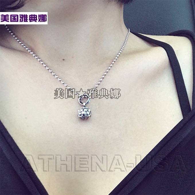 Chrome Hearts Cross Ball Pendant 크롬하츠 십자 볼 펜던트 7