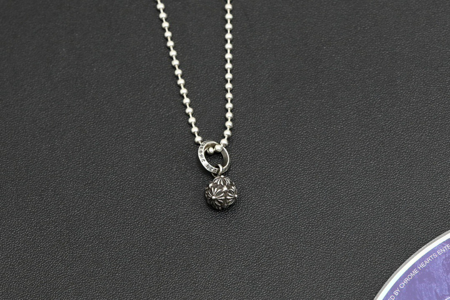 Chrome Hearts Cross Ball Pendant 크롬하츠 십자 볼 펜던트 10